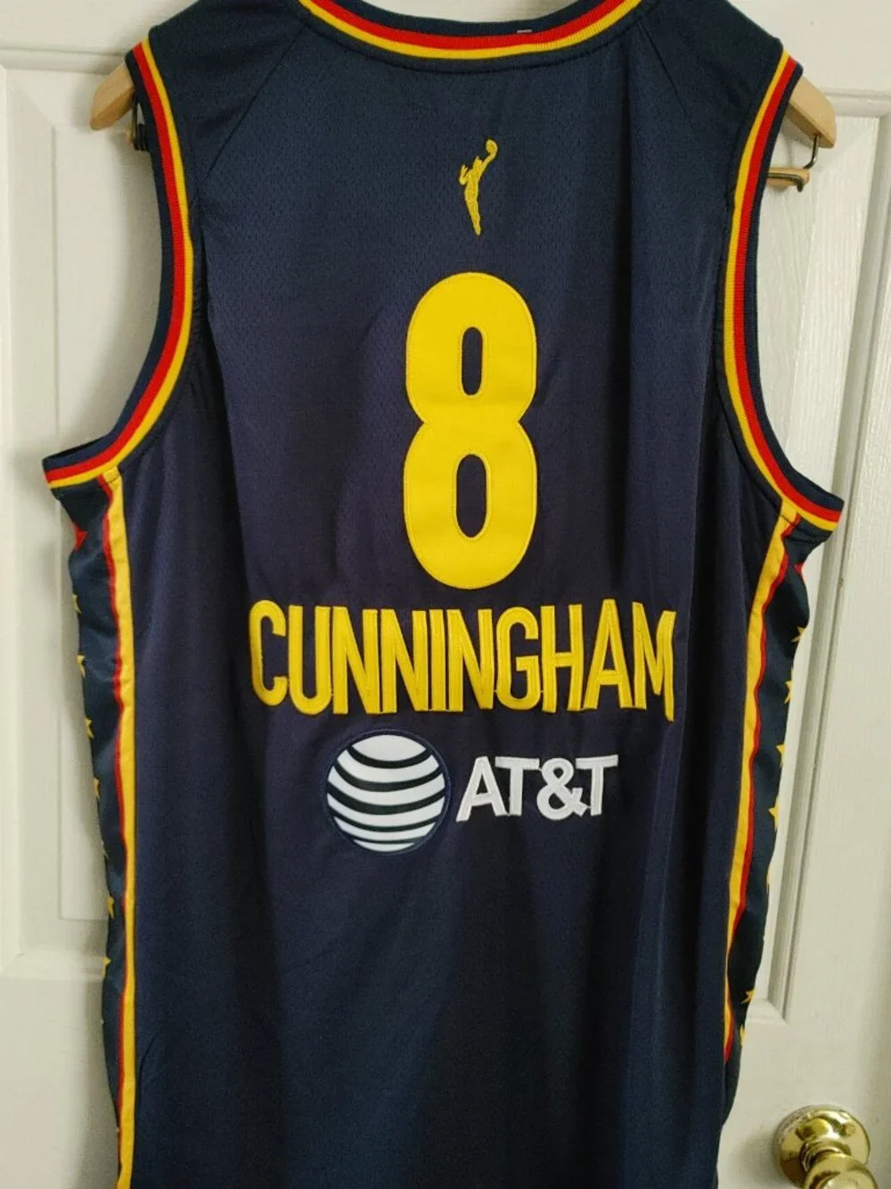 Nike Sophie Cunningham #8 Indiana Fever Basketball Jersey Size Adult Men's XL 52